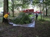 Hauling material Hauling material